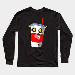 Cute Fizzy Zombie Drink Long Sleeve T-Shirt